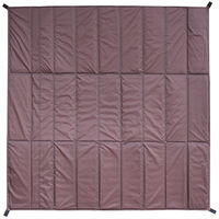 富士見産業 Field to Summit キャンプマット ブラウン OF-200CMBR 1枚（直送品）