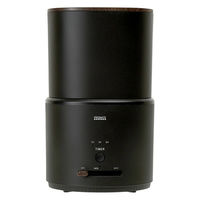 ライフオンプロダクツ ダブル抗菌 上部給水超音式波加湿器 PR-HF064-BK 1台