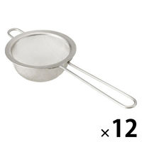 【まとめ買いセット】無印良品 ステンレス 茶こし 約幅7.5×長さ17.5cm 1セット（1個×12） 良品計画