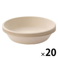 【まとめ買いセット】無印良品 バガスと竹パルプ ボウル 10枚入り 1セット（1袋（10枚入）×20） 良品計画