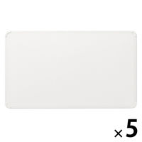 【まとめ買いセット】無印良品 Ag+抗菌加工 軽いまな板 大 約幅23×奥行39×厚さ0.9cm 1セット（1個×5） 良品計画