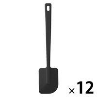 【まとめ買いセット】無印良品 シリコーン スパチュラ 約長さ26cm 1セット（1個×12） 良品計画
