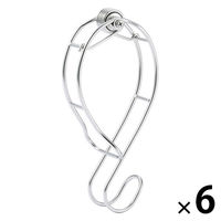 【まとめ買いセット】無印良品 ステンレス布団ばさみ 約21.5cm 1セット（1個×6） 良品計画