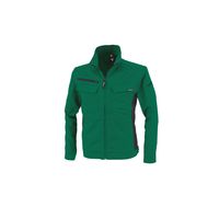 ジーベック 裏綿ストレッチ長袖ブルゾン 1514ー60 ー Lーグリーン 1514 1着（直送品）