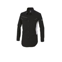 ジーベック バイオエコTCストレッチ長袖シャツ 1533ー90 ー 4Lークロ 1533 1着（直送品）