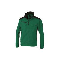 ジーベック バイオエコTCストレッチ長袖ブルゾン 1534ー60 ー 3Lーグリーン 1534 1着（直送品）