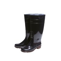 ジーベック PVC長靴ロング 85766ー90 ー270ーブラック 85766 1足（直送品）