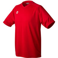 sfida(スフィーダ) フットサル 半袖トップス BP TEAMシャツS/S JR 160 レッド SA24832JR 1枚（直送品）