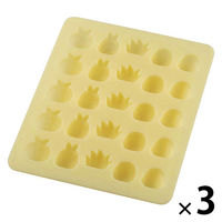 【アウトレット】シリコーンチョコ型 みにっコ すみっコぐらし 000DN0508 1セット（1個×3） 製菓用品 貝印