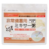 【非常食】まつや 非常備蓄用ミキサー粥（まつたけ風味）5年保存 5507 1袋（わけあり品）