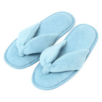 吸水生地スリッパ(HOUSEHOLD GOODS) ブルー studio CLIP