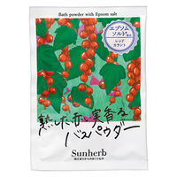 サンハーブ ある晴れた日のバスパウダー レッドカラントの香り 35g 1個 入浴剤 グローバルプロダクトプランニング