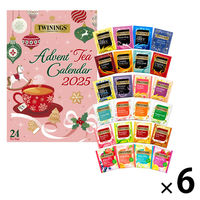 片岡物産 トワイニング アドベントティーカレンダー2025 1セット(1個(24バッグ入)×6)