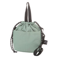 キルト2WA巾着バッグ グリーン LAKOLE/ラコレ