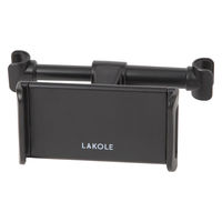 スマホ　バックシートホルダー ブラック LAKOLE/ラコレ