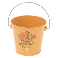 (世界の名作)ミニバケツ ひまわり 小物収納　LAKOLE/ラコレ