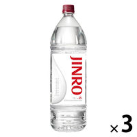 眞露 ジンロ（JINRO） 25度 1.8L ペット　1セット（3本）  甲類焼酎