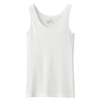 無印良品 レディース 婦人 あったか綿 タンクトップ 婦人Ｍ オフ白 良品計画