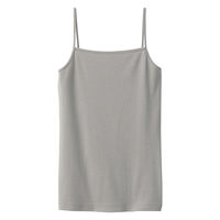 無印良品 レディース 婦人 あったか綿 キャミソール 婦人Ｌ グレイッシュブラウン 良品計画