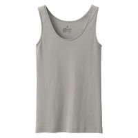 無印良品 レディース 婦人 あったか綿 タンクトップ 婦人Ｍ グレイッシュブラウン 良品計画