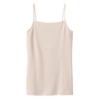 無印良品 レディース 婦人 あったか綿 キャミソール 婦人Ｓ ライトベージュ 良品計画