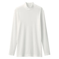 無印良品 レディース 婦人 あったか綿 ハイネック長袖Ｔシャツ 婦人Ｍ オフ白 良品計画