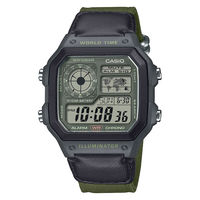 カシオ 腕時計 デジタル AEー1200WHUBー3AJF 10気圧防水 1本