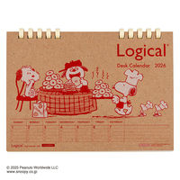 【アウトレット】【2026年度版カレンダー】ナカバヤシ 卓上カレンダーペーパー B6 PR COCーCLTPーB602ー26PR 1冊