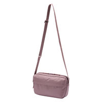 無印良品 背面ポケット付き 撥水ショルダーバッグ ラベンダー タテ１７×ヨコ２８×マチ６ｃｍ 良品計画