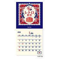【アウトレット】【2026年度版カレンダー】新日本カレンダー オビワン ミニ壁掛け 4060 1冊