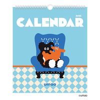 【アウトレット】【2026年度版カレンダー】新日本カレンダー umao 壁掛け 4030 1冊