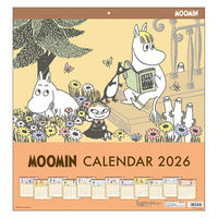 【2026年度版カレンダー】サンスター文具 ウォールカレンダースクエア　ムーミン S8521387 1個