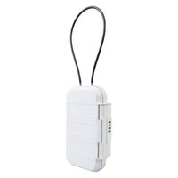 【セキュリティーボックス】カール事務器 ポータブルセーフティボックス ダイヤル錠 防水タイプ PSBー02ーW 1個