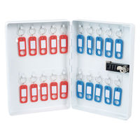 カール事務器 キーボックス　ダイヤル錠　ホワイト CKBーCD20ーW 1個