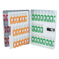 カール事務器 キーボックス　ダイヤル錠　ホワイト CKBーCD80ーW 1個