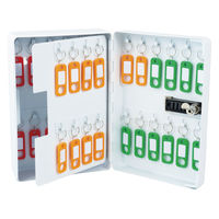 カール事務器 キーボックス　ダイヤル錠　ホワイト CKBーCD40ーW 1個