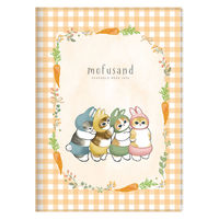 【2026年度版手帳】サンスター文具 手帳月間B6カバー　ｍｏｆｕｓAｎｄ　うさにゃん S2958864 1個