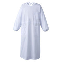 住商モンブラン 男女兼用 袖付エプロン 白 84-301 M 1枚