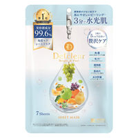 DETクリア ブライト&ピール シートマスク 7枚入 フェイスパック 明色化粧品