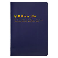 【2026年度版手帳】DELFONICS（デルフォニックス） ロルバーンノートダイアリーA5 ダークブルー 160074428 1冊
