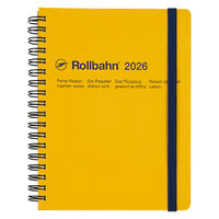 【2026年度版手帳】DELFONICS（デルフォニックス） ロルバーンダイアリーL イエロー 160005184 1冊