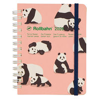 【2026年度版手帳】DELFONICS（デルフォニックス） ロルバーンダイアリーアニマルM ライトピンク 160030561 1冊