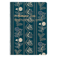 【2026年度版手帳】DELFONICS（デルフォニックス） ロルバーンノートダイアリーレースB6 ダークグリーン 160091288 1冊