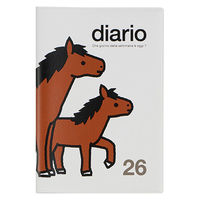 【2026年度版手帳】DELFONICS（デルフォニックス） マンスリーポニー