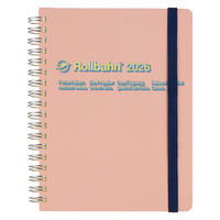 【2026年度版手帳】DELFONICS（デルフォニックス） ロルバーンダイアリードロップL ライトピンク 160006561 1冊