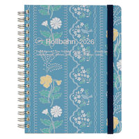 【2026年度版手帳】DELFONICS（デルフォニックス） ロルバーンダイアリーレースL ブルー 160048424 1冊