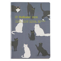 【2026年度版手帳】DELFONICS（デルフォニックス） ロルバーンノートダイアリーアニマルB6 ブルーグレー 160089311 1冊