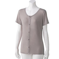 ディーエーピー スルッと着られる3分袖ホックインナー グレージュ LL W018006263 1着（直送品）