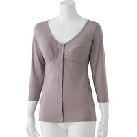 ディーエーピー カップ付7分袖ワンタッチインナー