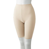ディーエーピー やわらかガーゼ編5分丈ボトム ベージュ L W01898012 1枚（直送品）